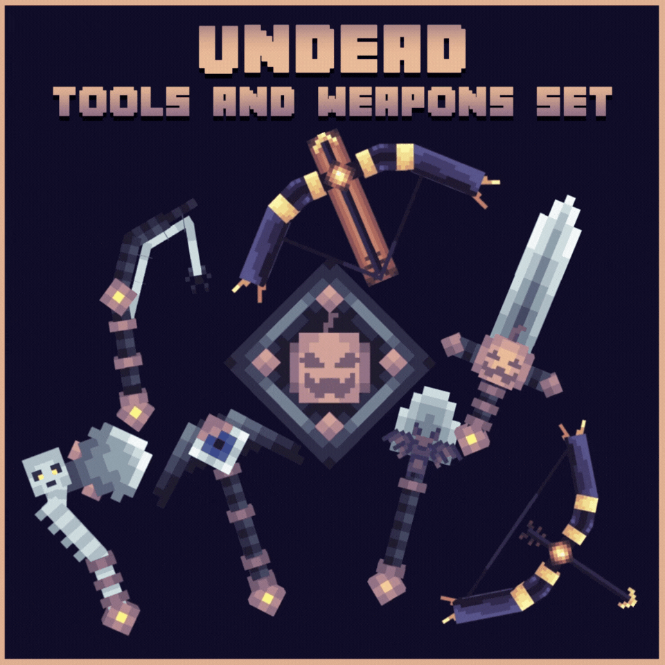 Resource 'Undead Weapons and Tools Set'