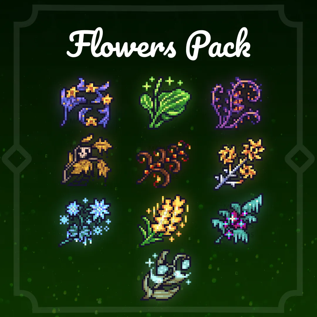 Resource 'BreadBuilds | Flowers Icons Pack'
