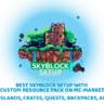 Skyblock Setup | Resource Pack Equiped v5.2